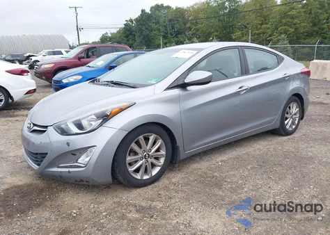 2015 Hyundai Elantra Se/Sport/Limited from USA, damaged, VIN 5NPDH4AE0FH577554